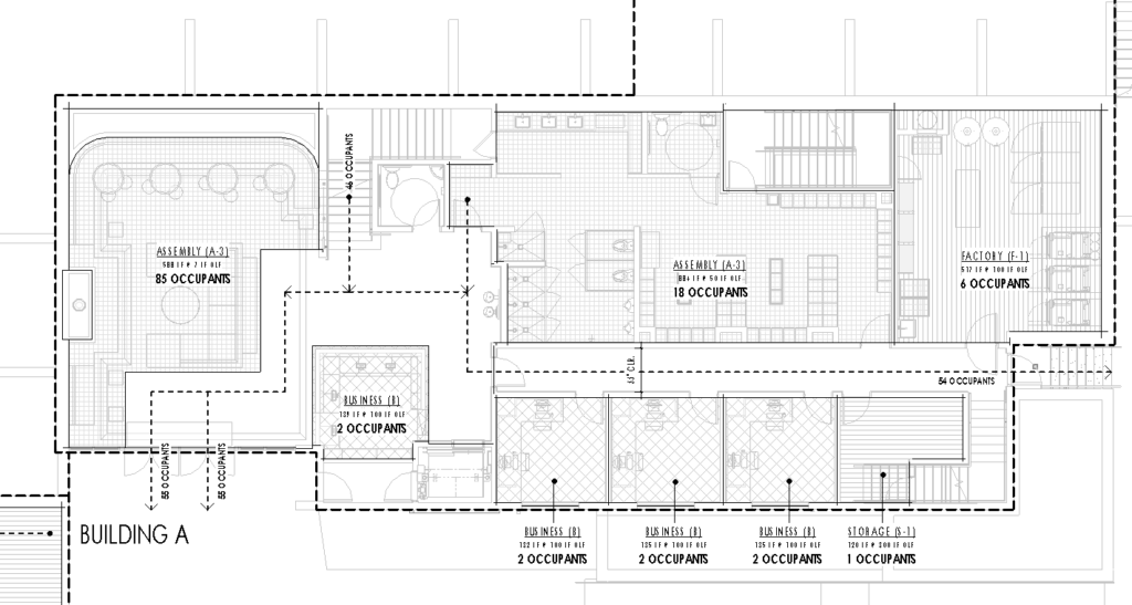 Main Level Area Plan