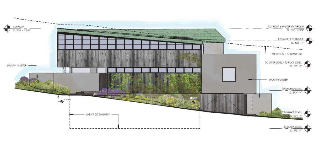 Claircrest-North Elevation