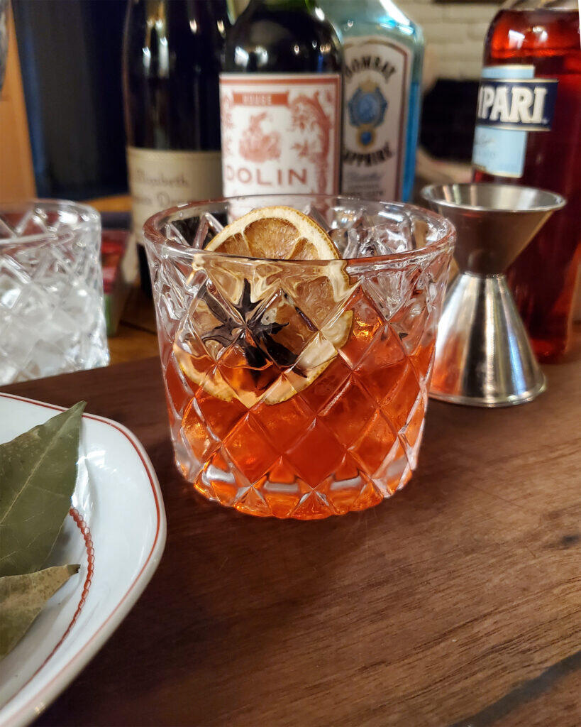 Mulholland Negroni Cover